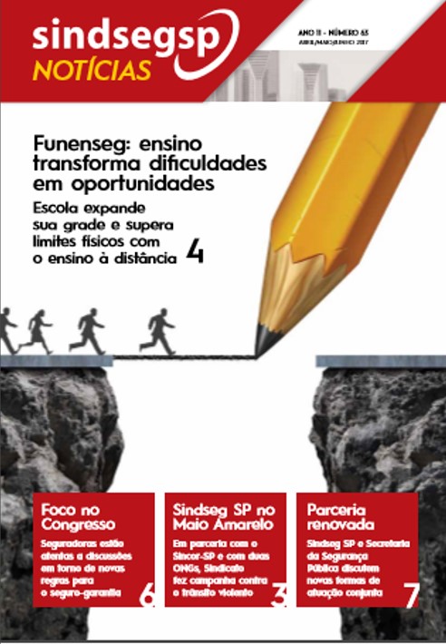 confira o nº 63 abril/maio/junho 2017 do Jornal Notícias SindsegSP