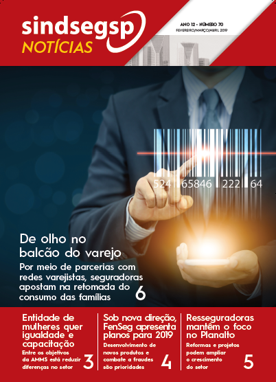 confira o nº 70 fevereiro/março/abril 2019 do Jornal Notícias SindsegSP